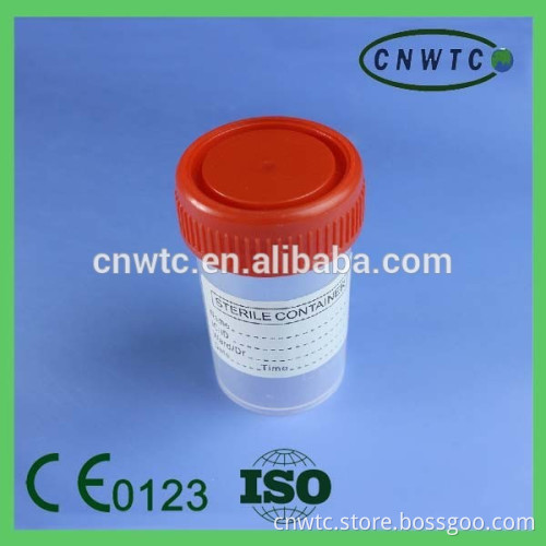 60ml plastic urine cup